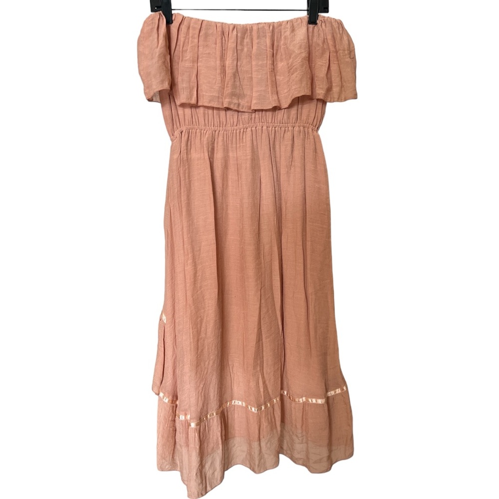 Francesca’s High-Lo Off-The-Shoulder Dress Size Large NEW